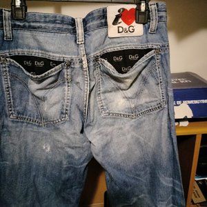 Mens In washed Blue Denim Jeans Pre-Owned - Good Condition